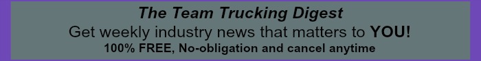 The Team Trucking Digest banner